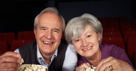 Photo of a senior couple for an article: 7 Benefits of Downsizing to Senior Living