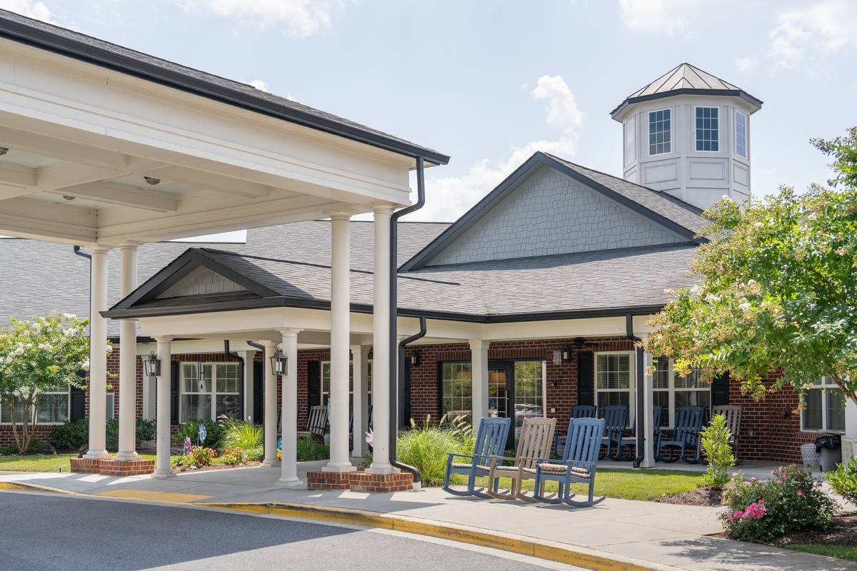 Spring Arbor of Frederick front exterior entrance