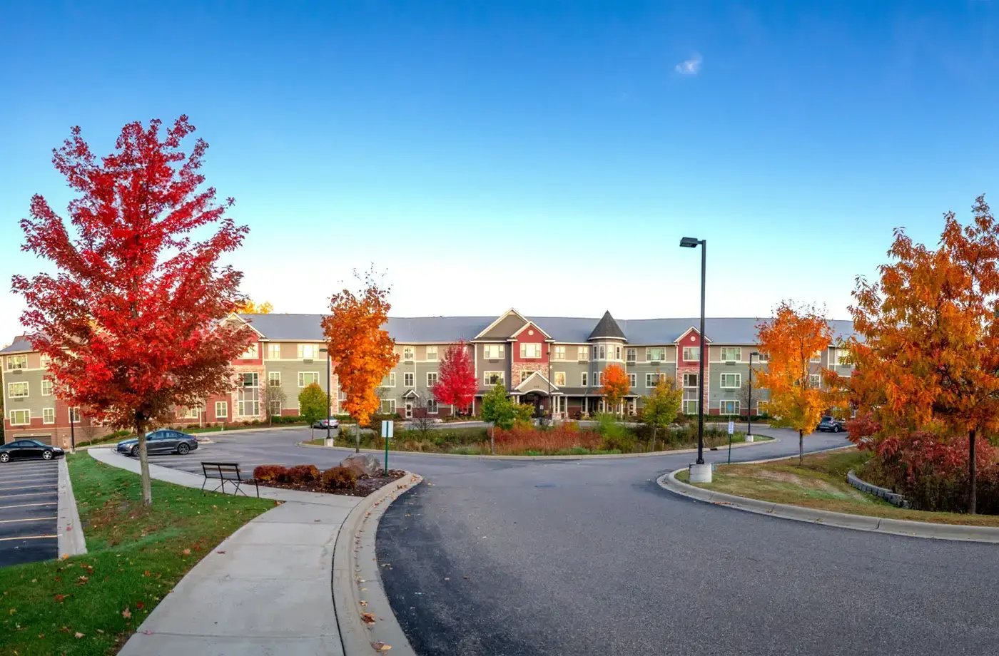 The Shores of Lake Phalen front exterior