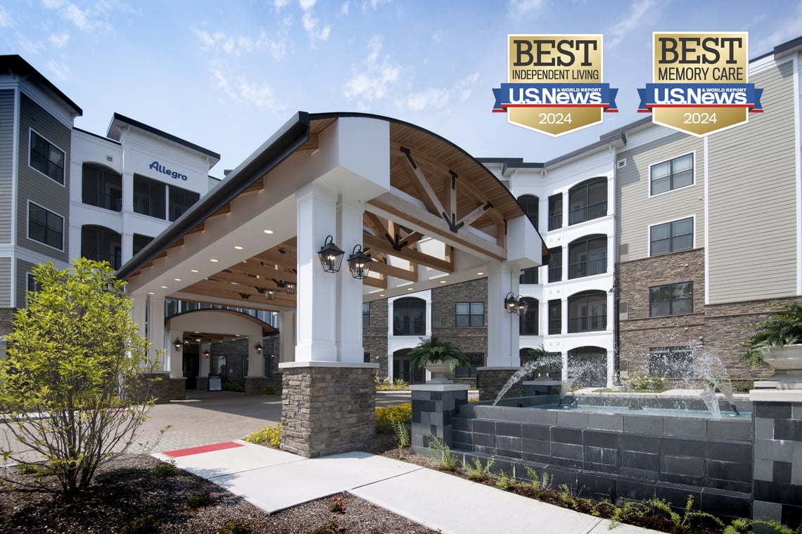 Allegro Harrington Park Proudly Recognized in 2024 US News Best Senior