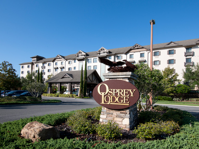 Exterior view of Osprey Lodge