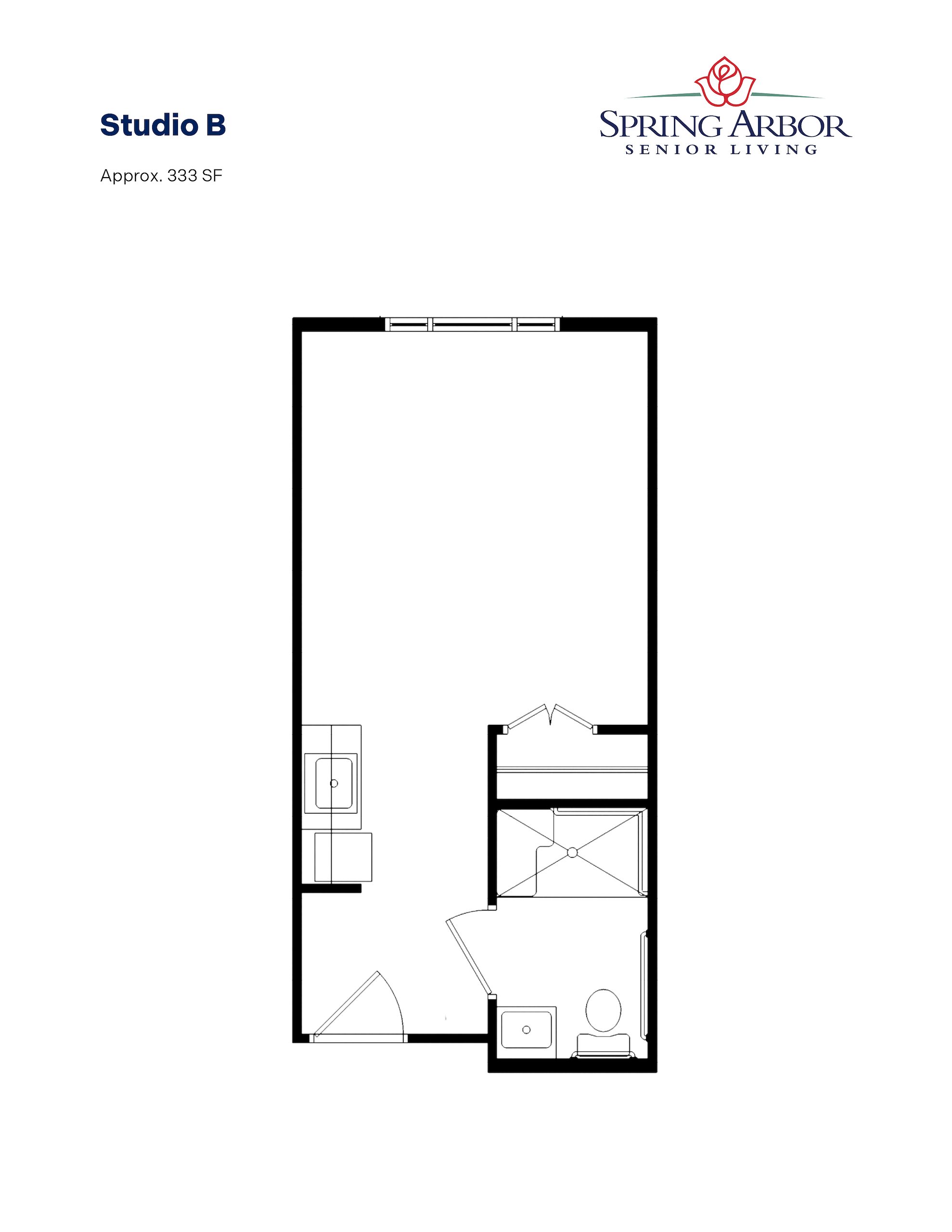 Studio B Salisbury Floor Plan