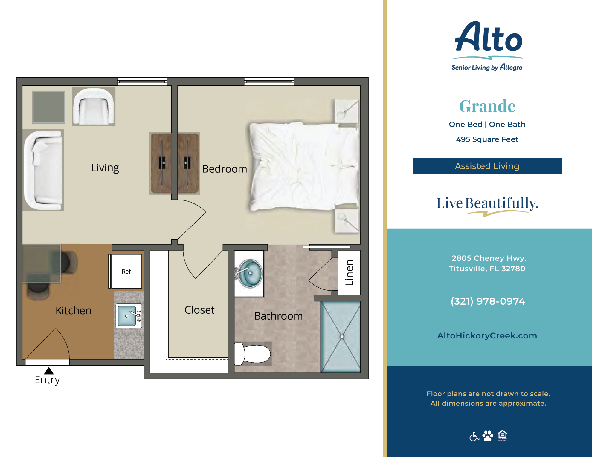 One Bed | One Bath