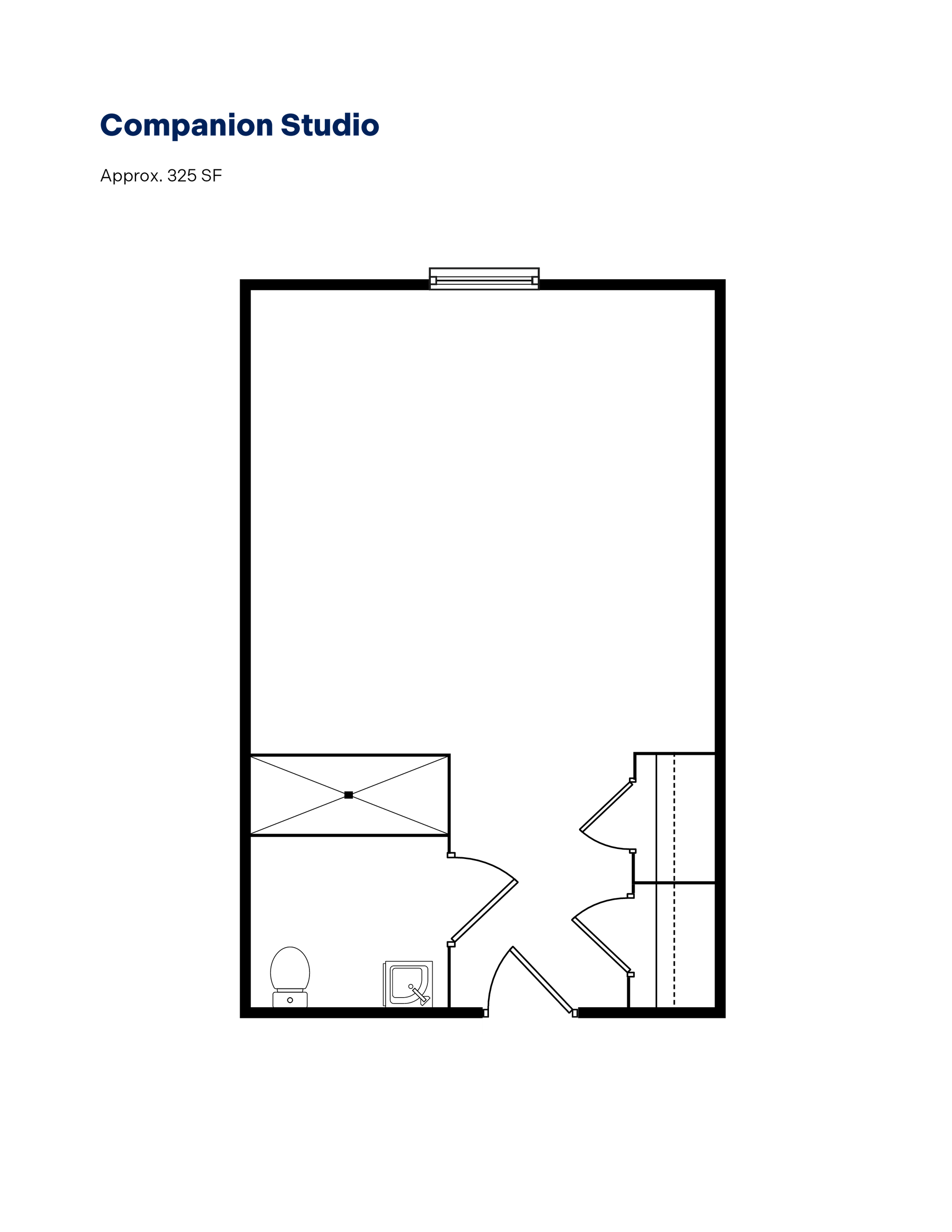 Companion Studio Kinston Floor Plan