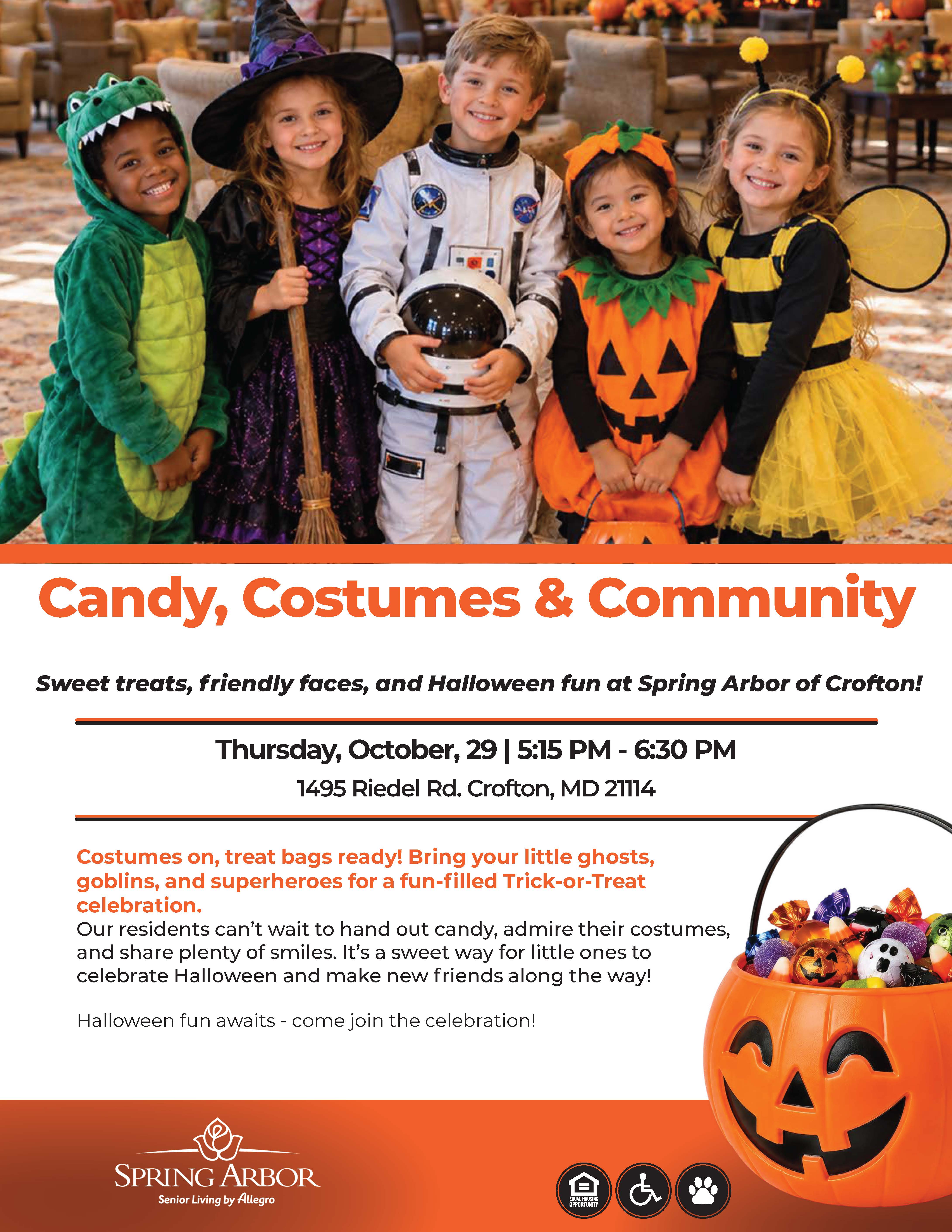 Candy, Costumes & Community