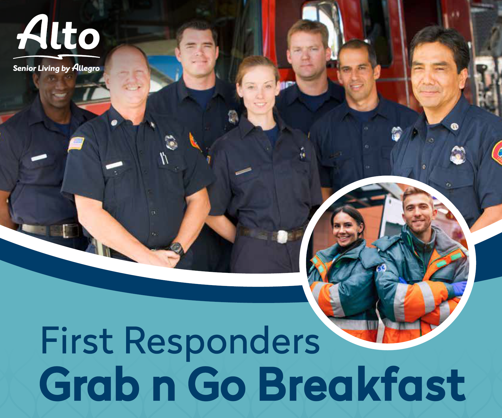 First Responders Grab n Go Breakfast