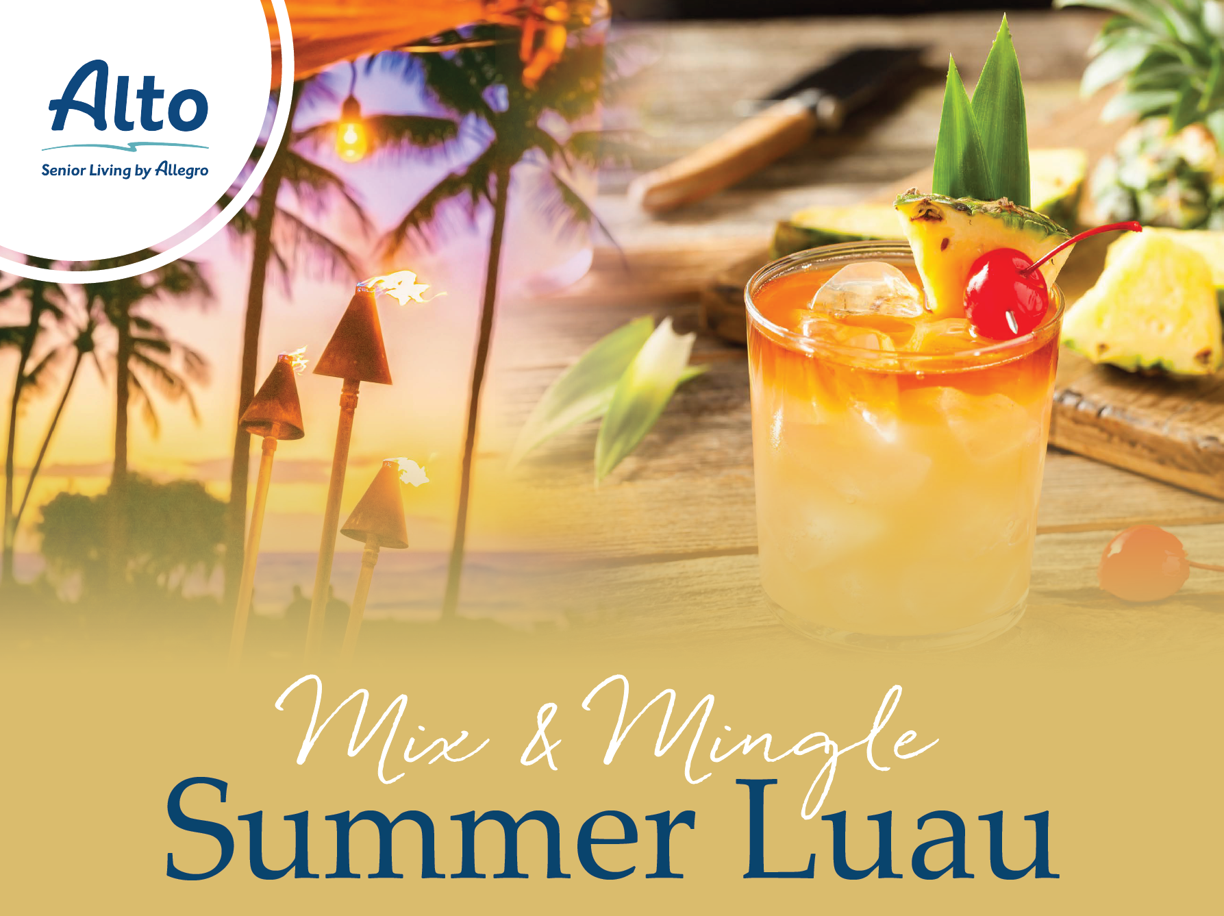 Mix & Mingle Summer Luau