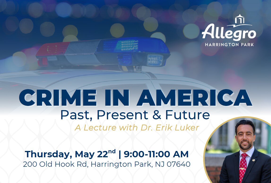 Lecture with Dr. Erik Luker: Crime in America