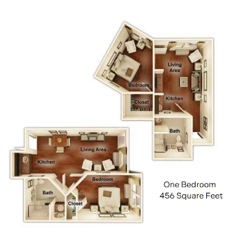 One Bedroom Frankfort