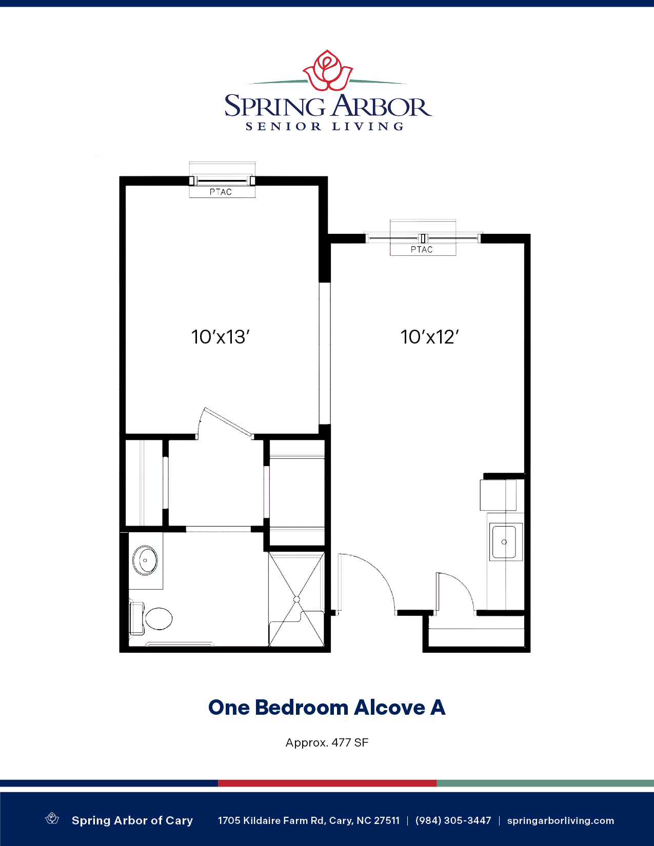 One Bedroom Alcove A