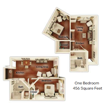 One Bedroom Spring Arbor Anderson