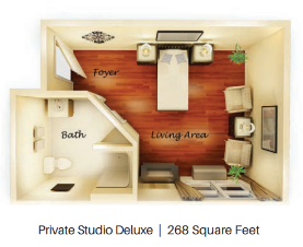 Private Studio Deluxe Spring Arbor Crossville