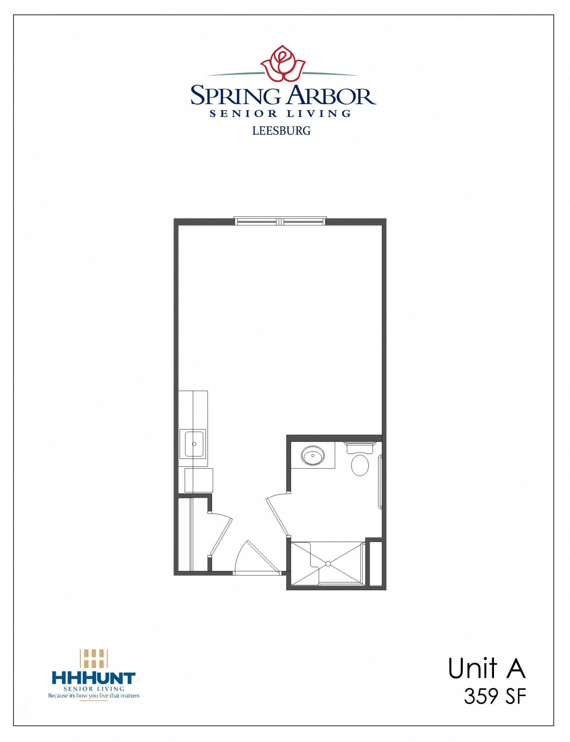 Private Studio Leesburg Floor Plan