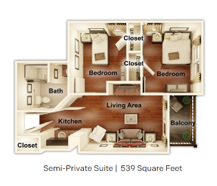 Semi-Private Suite Frankfort