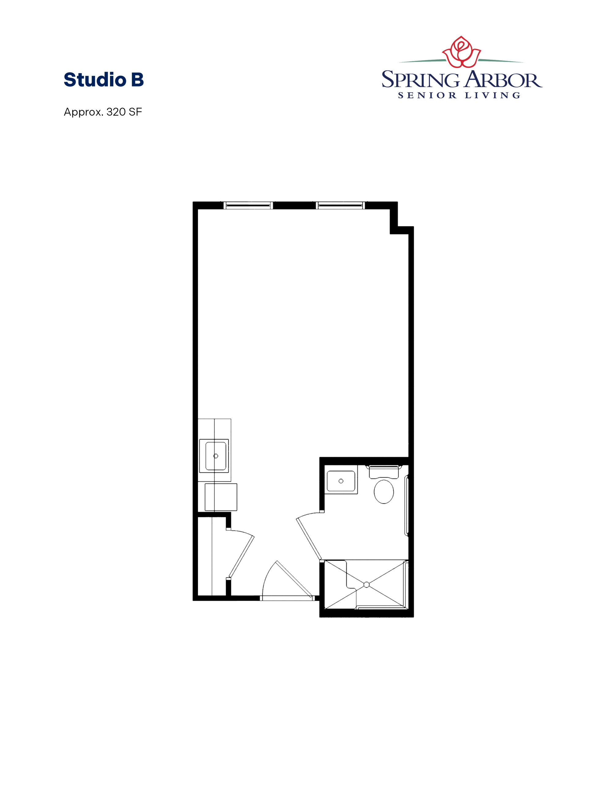 Studio B  Severna Park Floor Plan