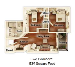 Two Bedroom Frankfort