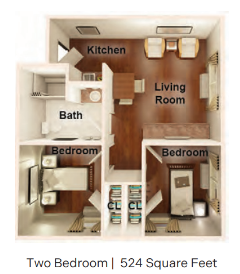 Two Bedroom Spring Arbor Athens