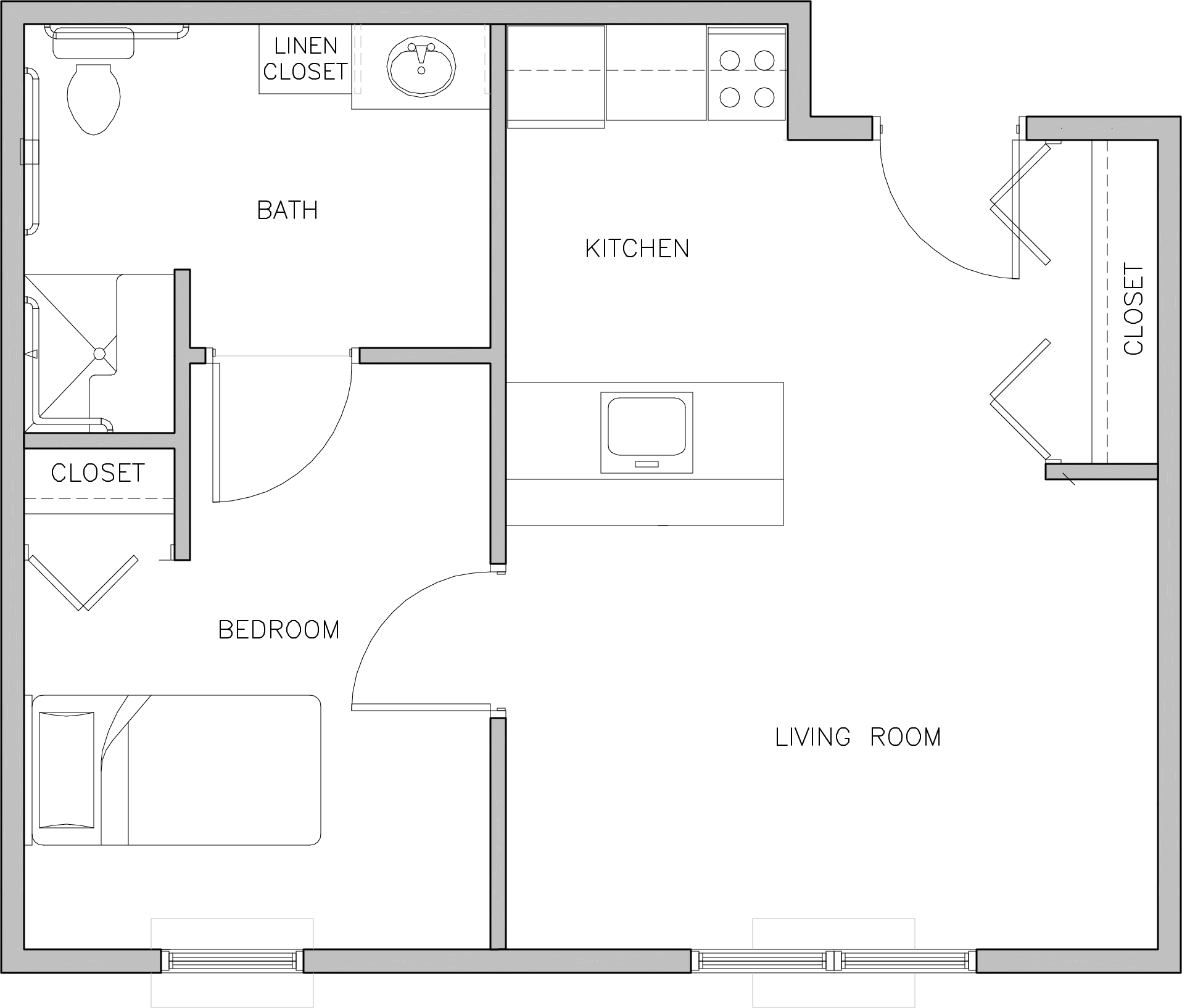 Unit B Windsor Manor Indianola Floor Plan