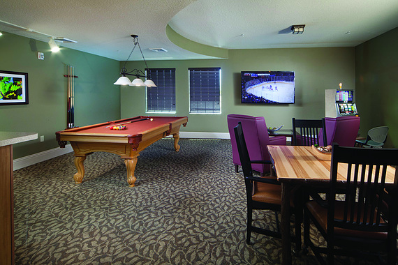 Crane's View Lodge Recreation Room