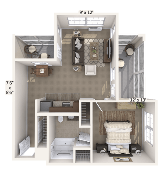 Crescendo Floor Plan