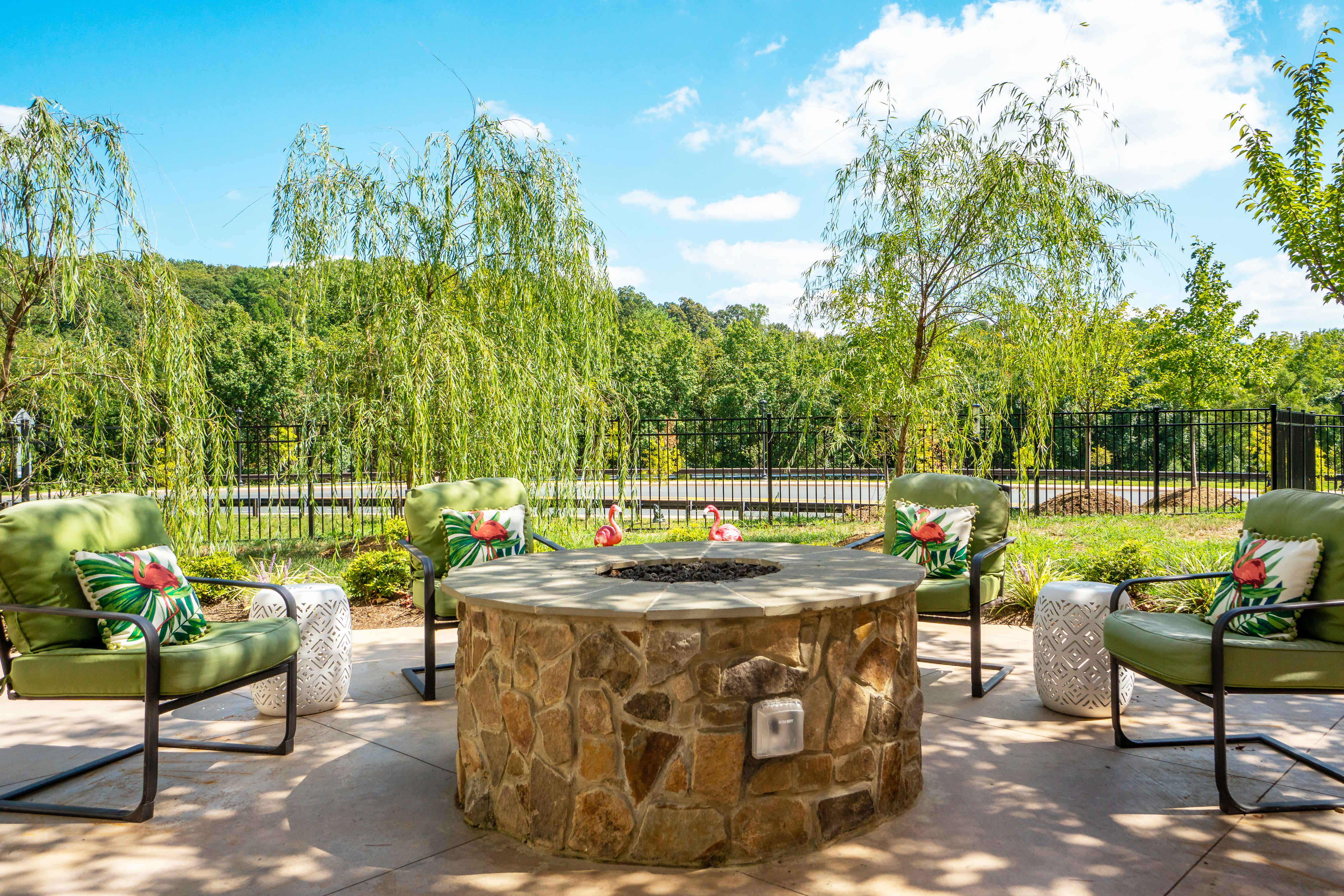 greenbrier outdoor fire pit