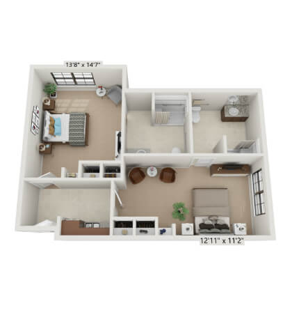 Duet Floor Plan