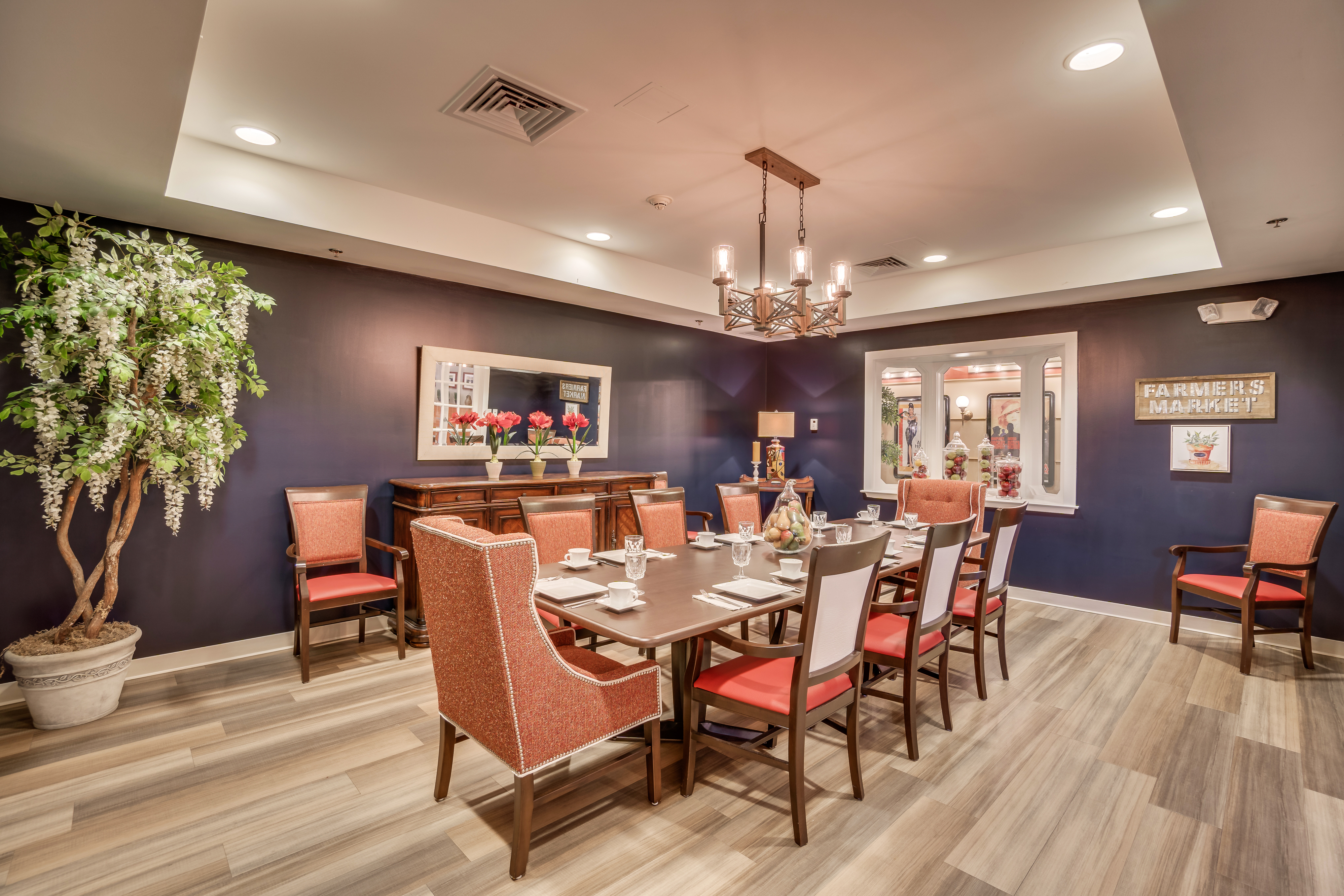 RoseWood Village Hollymead dining room