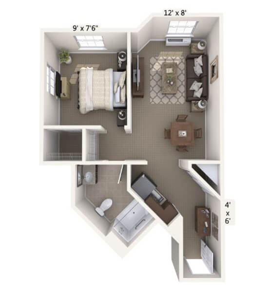 Crescendo Floor Plan