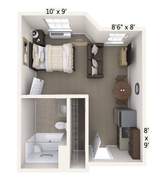 Minuet Floor Plan