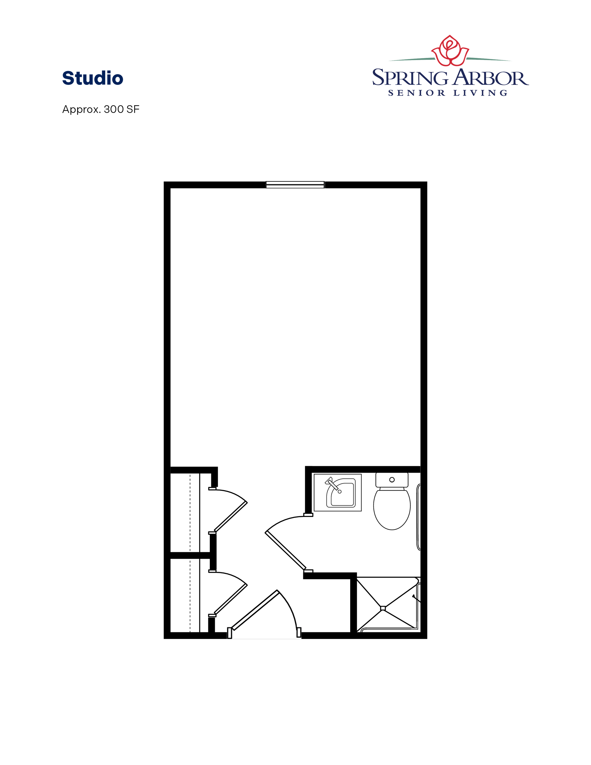 Studio Wilmington Floor Plan